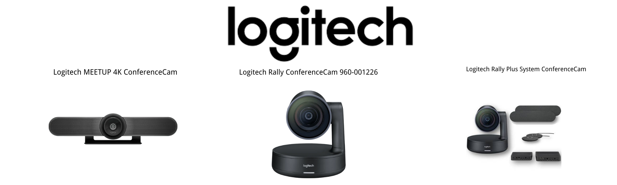 From Small to Large Meeting Rooms: Choose the Perfect Logitech Conference Cam for You