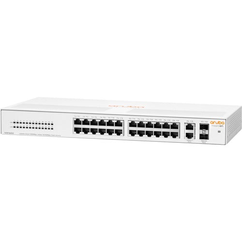 HPE Aruba Switch Instant On 1430 26G 2 SFP (R8R50A) (Lifetime Warranty)