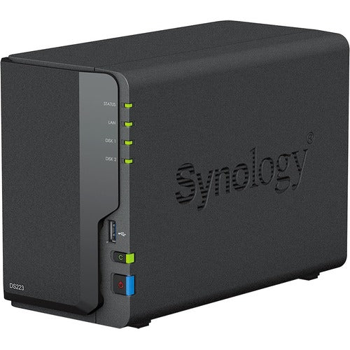 Synology DS223 2Bay 1.7 GHZ QC 2GB DDR 4 1 x GBE 3x USB 3.2 (2 Years Manufacture Local Warranty In Singapore)