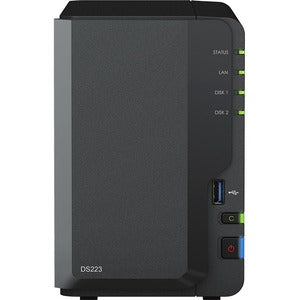 Synology DS223 2Bay 1.7 GHZ QC 2GB DDR 4 1 x GBE 3x USB 3.2 (2 Years Manufacture Local Warranty In Singapore)