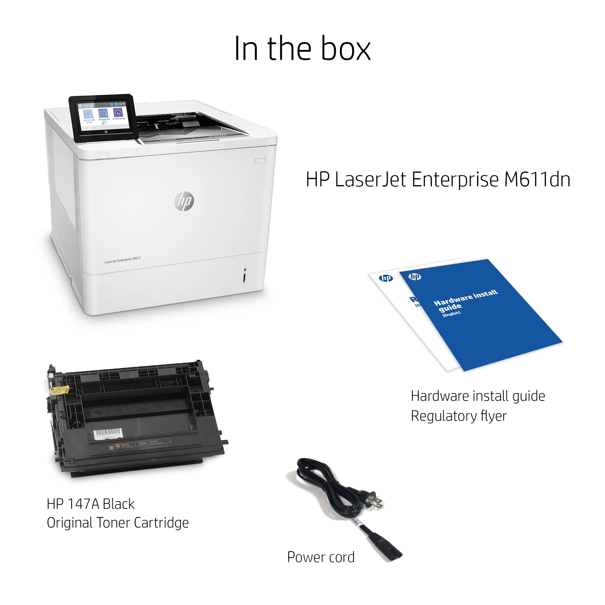 HP LaserJet Enterprise M611dn (7PS84A) (1 Year Manufacture Local Warranty In Singapore)