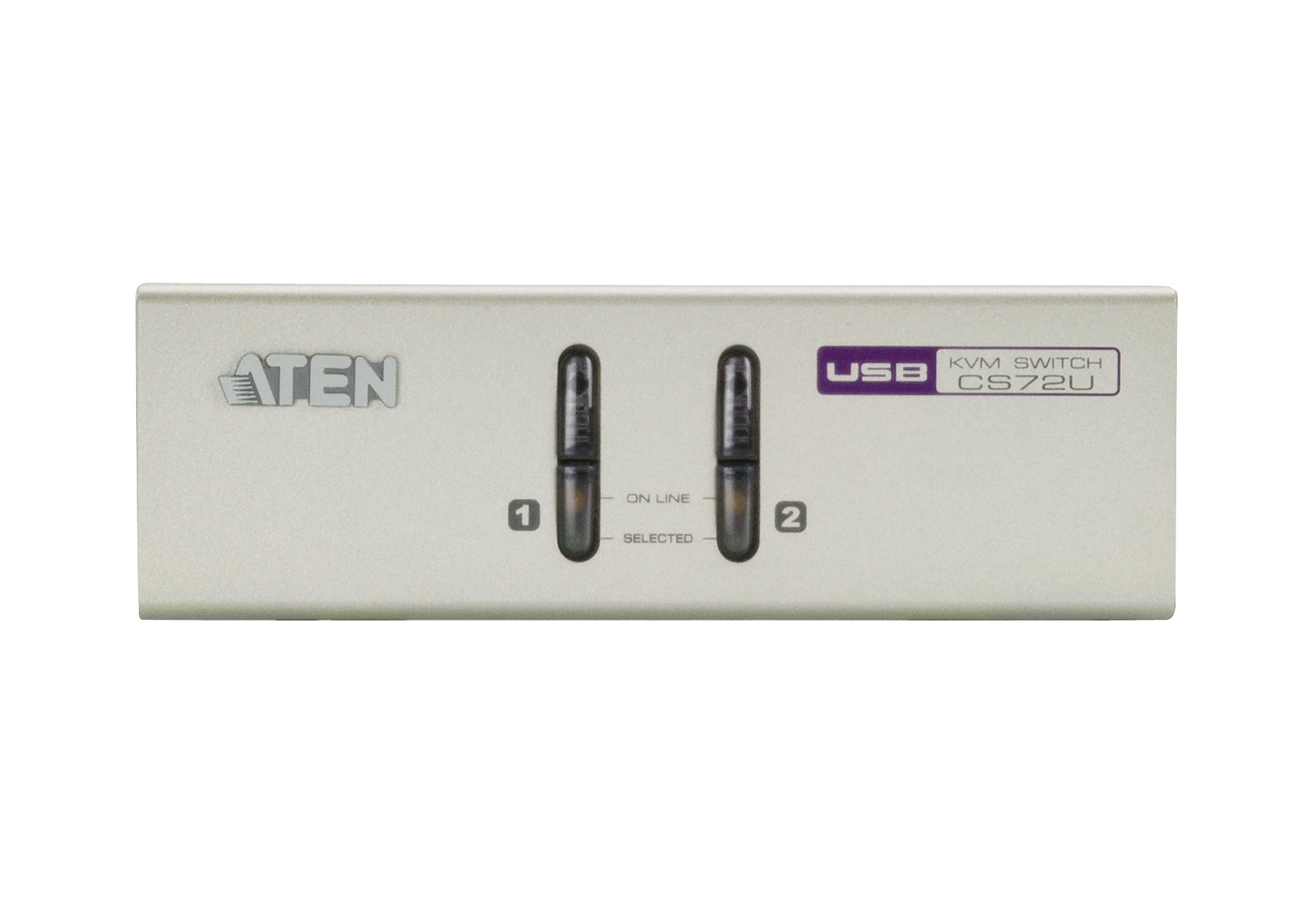 Aten 2-Port USB VGA/Audio KVM Switch CS72U