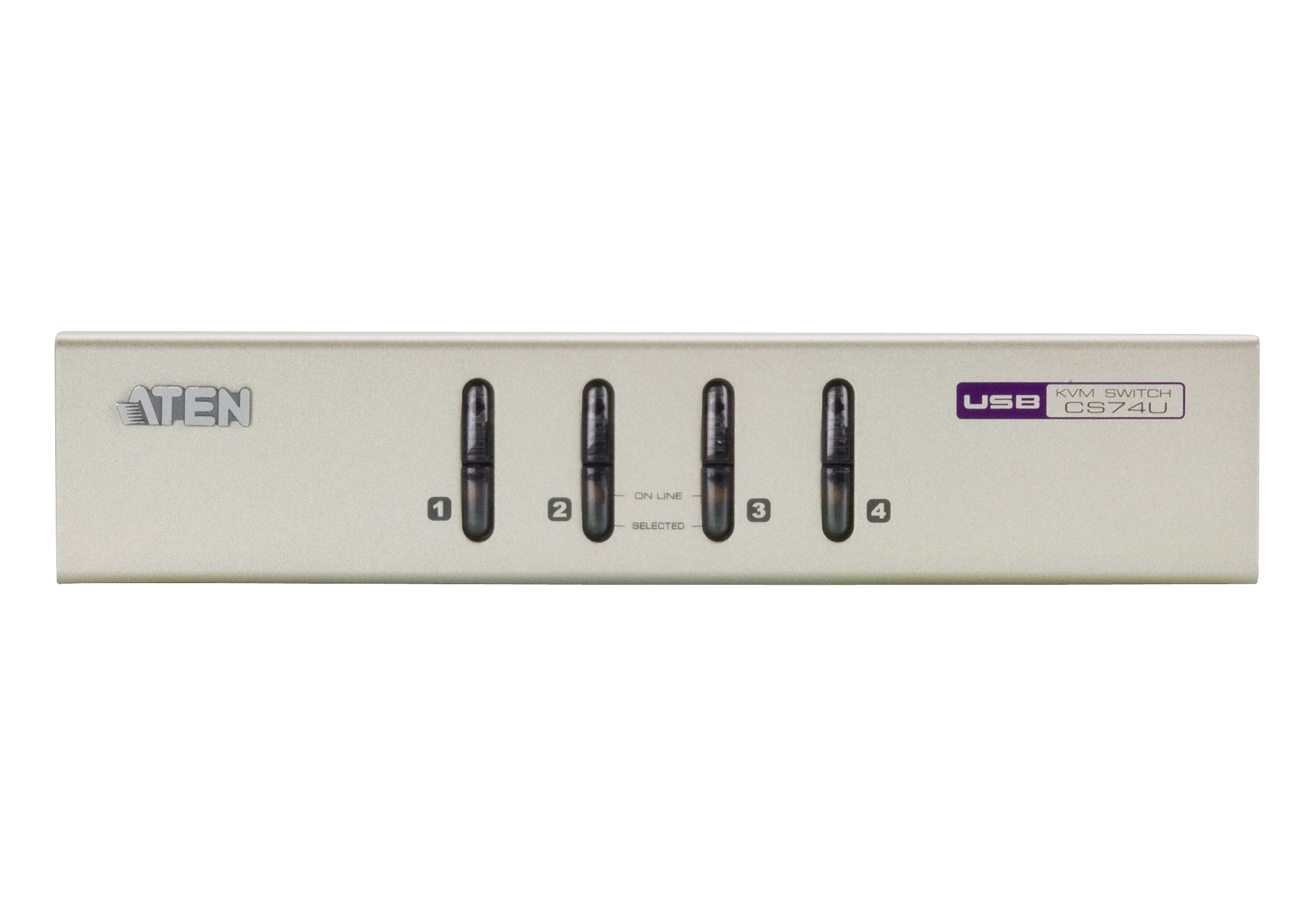 Aten 4-Port USB VGA/Audio KVM Switch CS74U