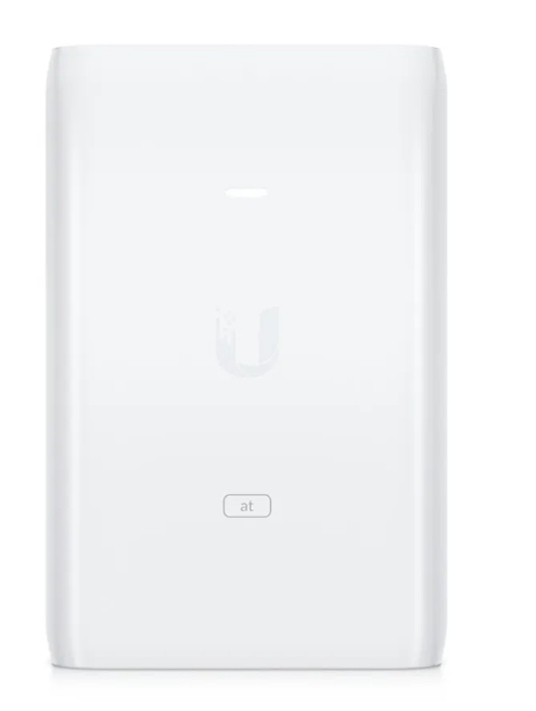 Ubiquiti U-PoE-AT | PoE Injector | 30W PoE+ (802.3at)