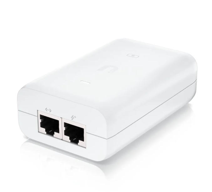 Ubiquiti U-PoE-AT | PoE Injector | 30W PoE+ (802.3at)