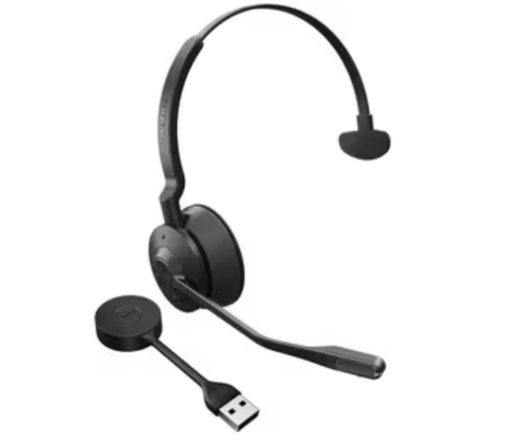 Jabra Engage 55 MS Wireless Mono Headset USB-A 9553-450-111 (2 Years Manufacture Local Warranty In Singapore)- Promo Price While Stock Last