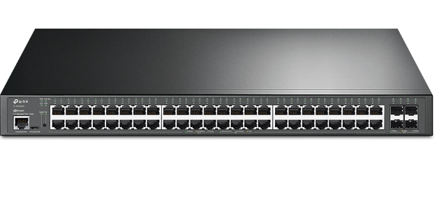 TP-LINK JetStream 48-Port Gigabit and 4-Port 10GE SFP+ L2+ Managed Switch with 48-Port PoE+ (TL-SG3452XP) (5 Years Manufacture Local Warranty In Singapore)