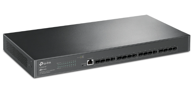 TP-LINK JetStream 16-Port 10GE SFP+ L2+ Managed Switch (TL-SX3016F) (5 Years Manufacture Local Warranty In Singapore)