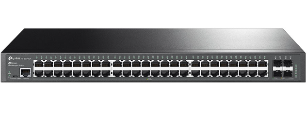 TP-LINK JetStream 48-Port Gigabit L2+ Managed Switch with 4 10GE SFP+ Slots (TL-SG3452X) (5 Years Manufacture Local Warranty In Singapore)