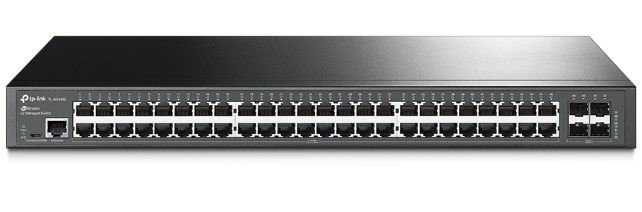 TP-LINK JetStream 48-Port Gigabit L2 Managed Switch with 4 SFP Slots (TL-SG3452)  (5 Years Manufacture Local Warranty In Singapore)