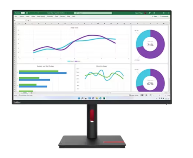 Lenovo Thinkvision T32h-30 31.5"Monitor (63D3GAR1WW) (3 Years Manufacture Local Warranty In Singapore)