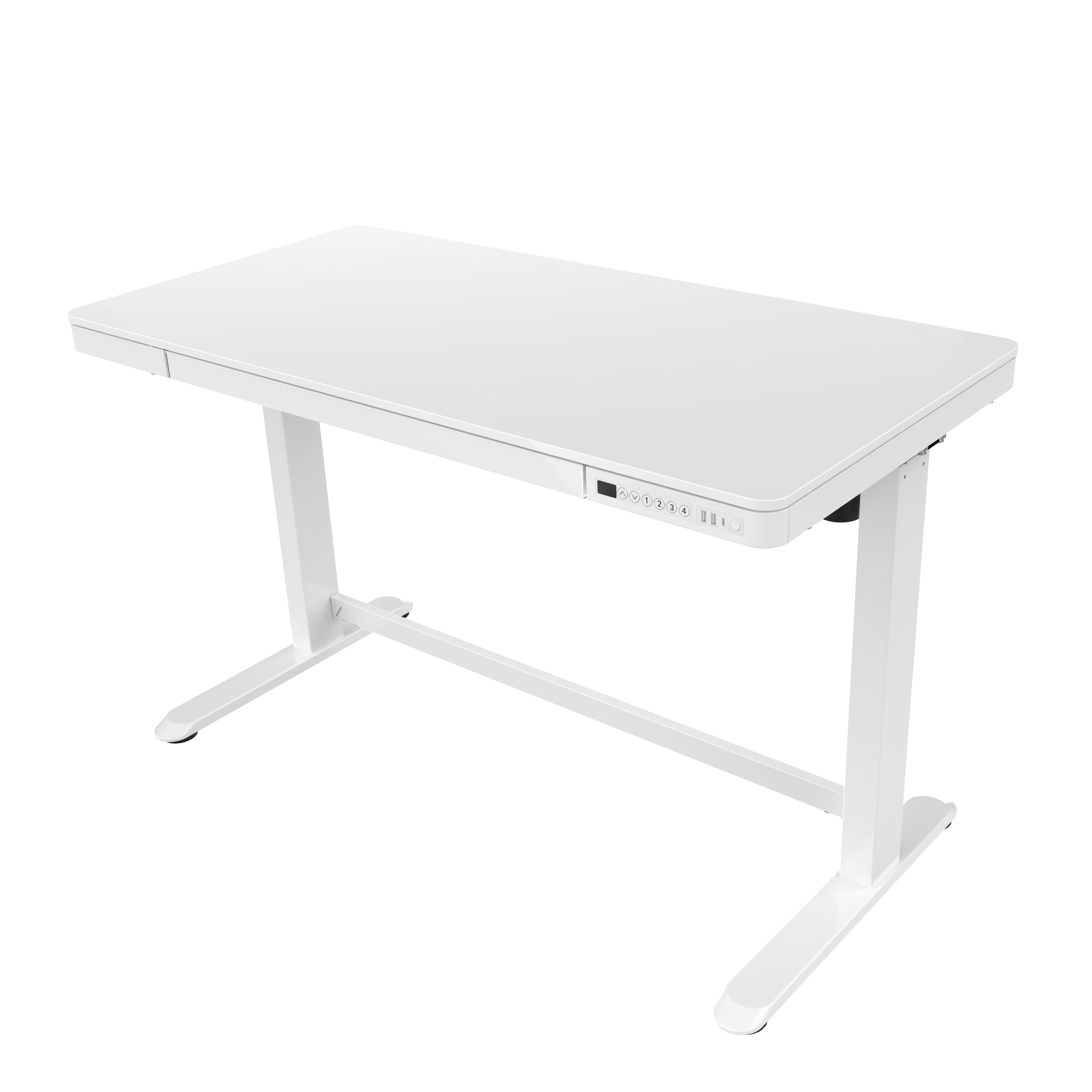 Electric Height Adjustable Desk 1200mm X 600mm - ET118 (3 Years Manufacture Local Warranty In Singapore)