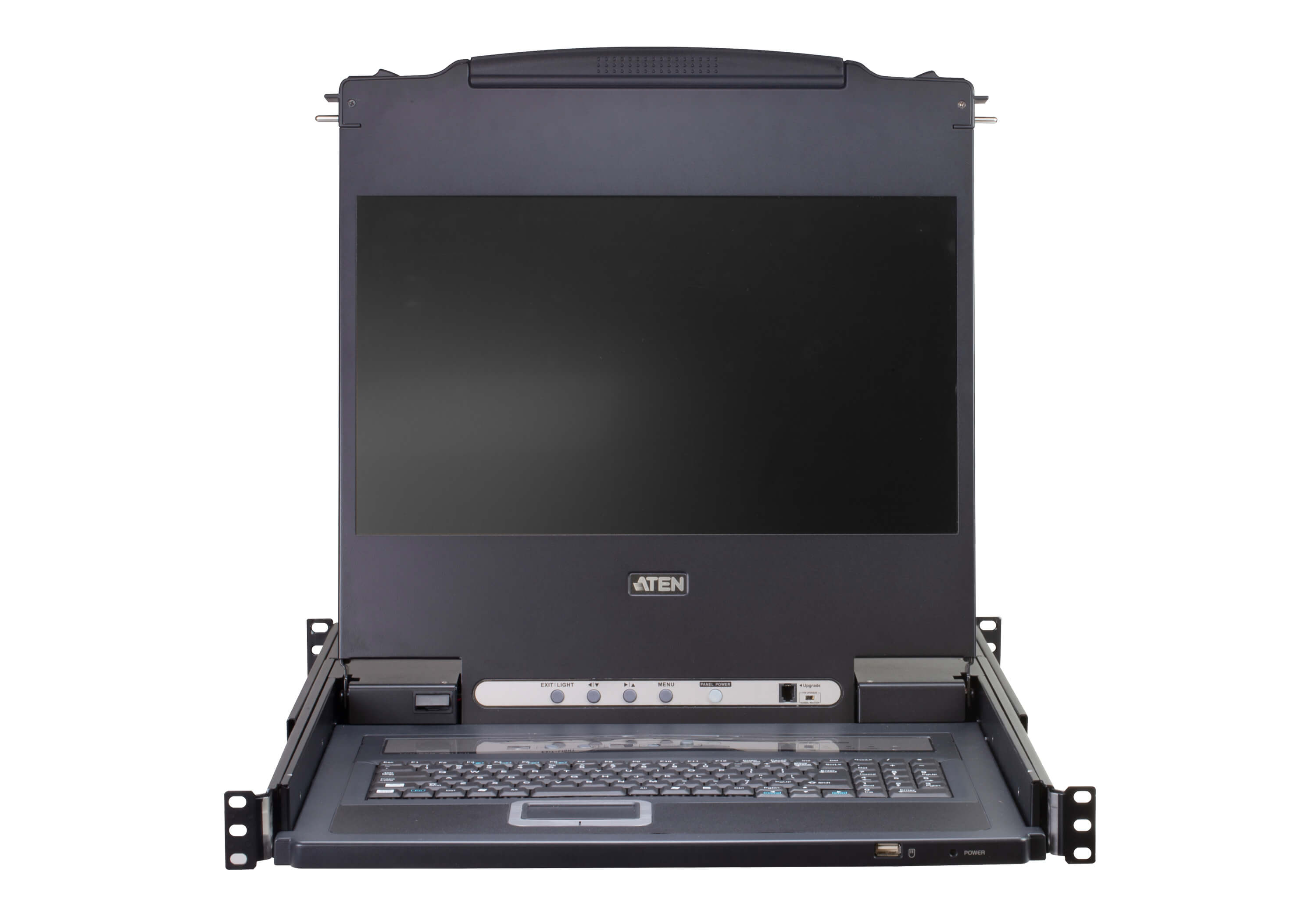 Aten 8-Port PS/2-USB VGA Single Rail LCD KVM Switch- CL5708N (1 Year Manufacture Local Warranty In Singapore)