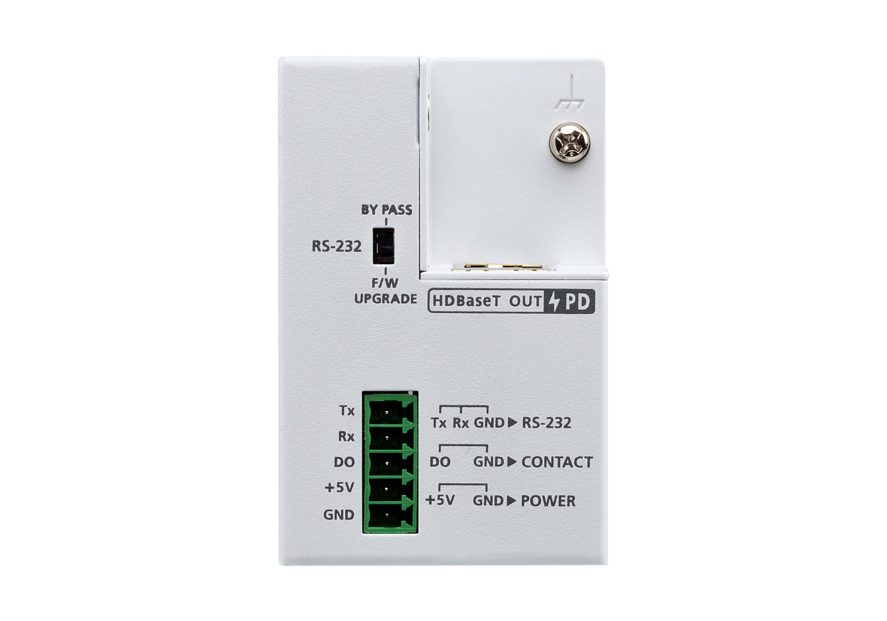 Aten HDMI HDBaseT-Lite Transmitter with EU Wall Plate / PoH (PoH PD) -VE1801AEUT (3 Year Manufacture Local Warranty In Singapore)