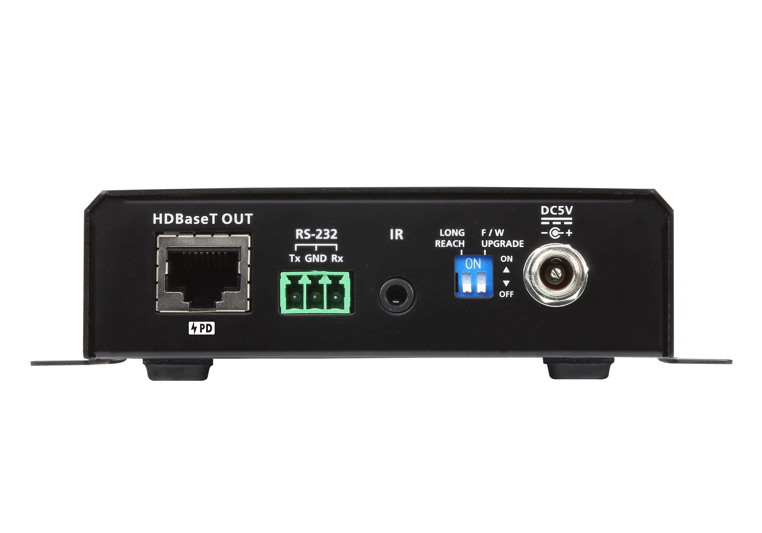 Aten HDMI & VGA HDBaseT Transmitter with POH (4K@100m) (HDBaseT Class A) (PoH PD) -VE2812AT (3 Year Manufacture Local Warranty In Singapore)