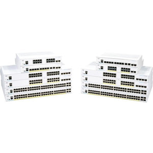 Cisco CBS350 Managed 24-port GE, PoE, 4x1G SFP CBS350-24P-4G-UK