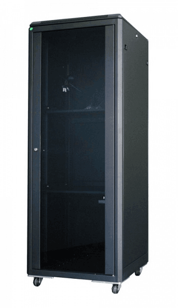 27U Equipment Server Rack with (Glass \ Perforated Door) - Buy Singapore