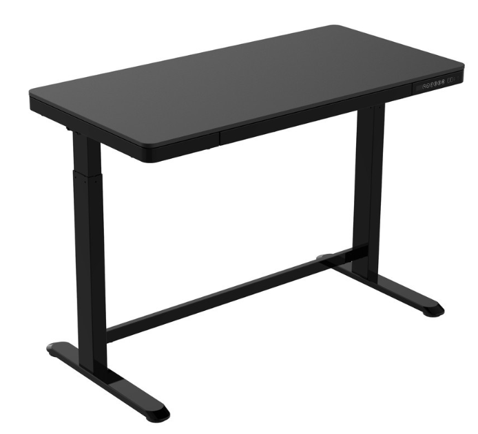 Electric Height Adjustable Desk 1200mm X 600mm - ET118 (3 Years Manufacture Local Warranty In Singapore)