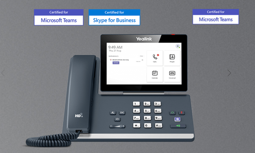 Yealink MP58 Teams editions HD IP Phone (1 Year Manufacture Local Warranty In Singapore) (Pre-Order Lead Time 1-2 Weeks)