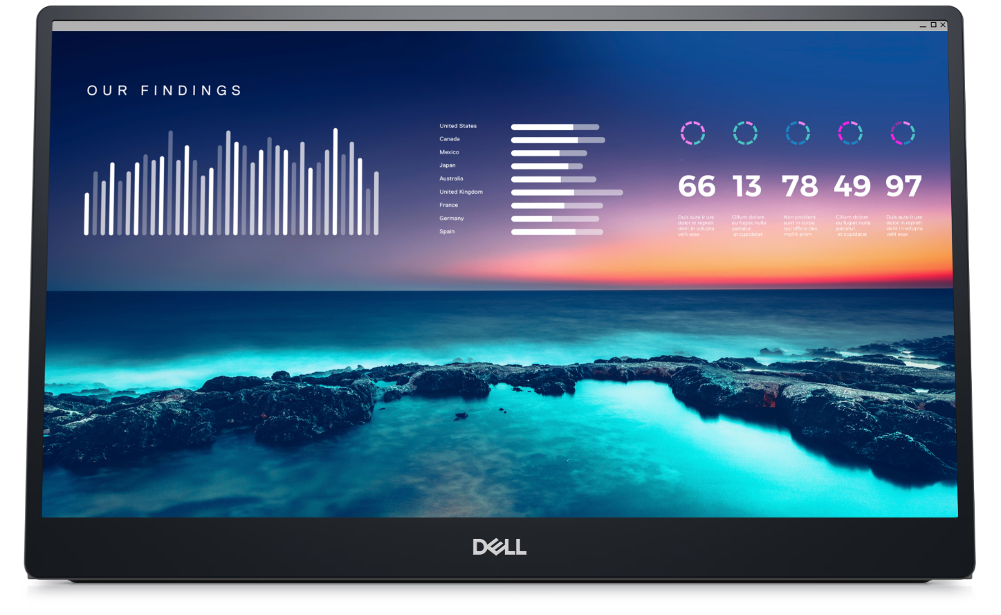 Dell 14 Portable Monitor - C1422H  210-BCBY  (3 Years Manufacture Local Warranty In Singapore)