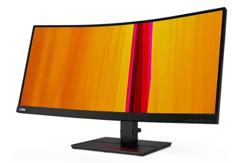 Lenovo T34w-20 34" Curved 21:9 Type-C Monitor 61F3GAR1WW (3 Years Manufacture Local Warranty In Singapore) -EOL