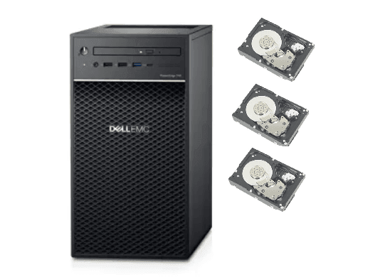 Dell Power Edge Tower Server T40 E-2224 / 8GB / 1TB (210-ATYM) - Buy Singapore