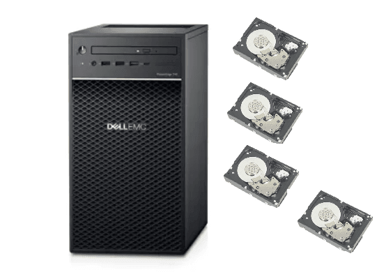 Dell Power Edge Tower Server T40 E-2224 / 8GB / 1TB (210-ATYM) - Buy Singapore