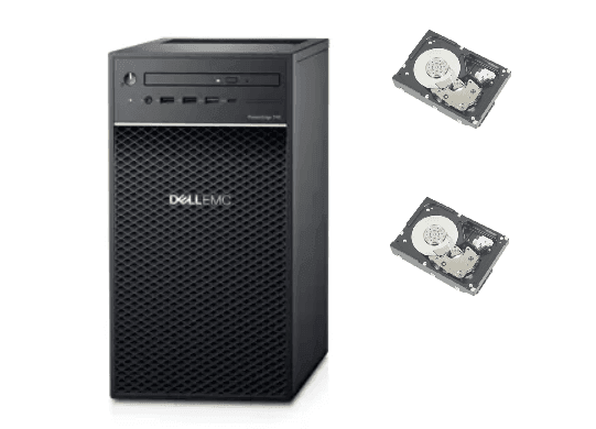 Dell Power Edge Tower Server T40 E-2224 / 8GB / 1TB (210-ATYM) - Buy Singapore