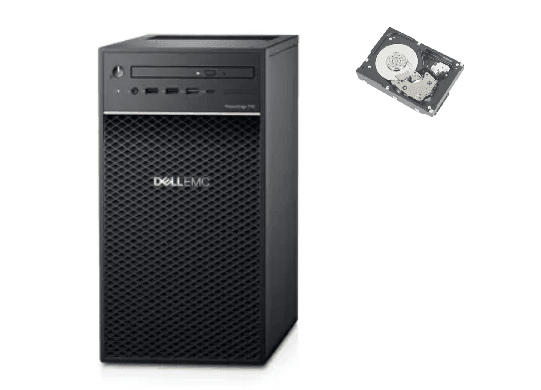 Dell Power Edge Tower Server T40 E-2224 / 8GB / 1TB (210-ATYM) - Buy Singapore