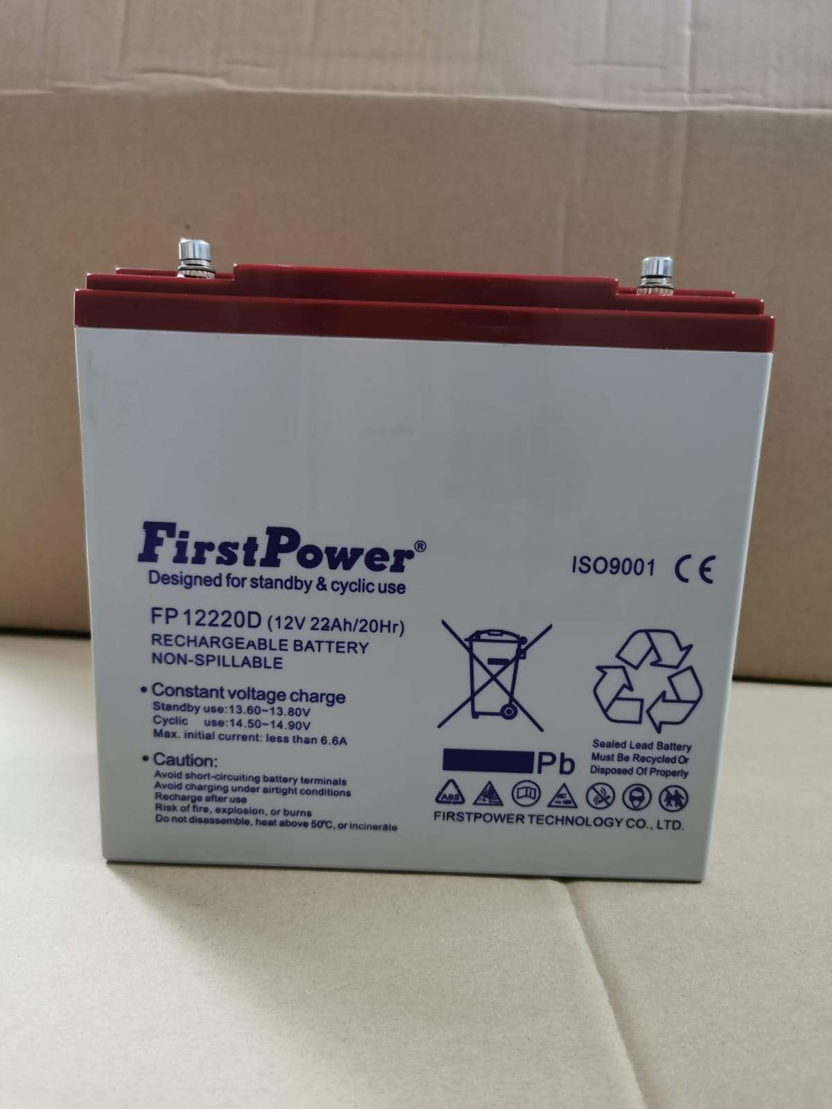 FirstPower Rechargeable FP LFP Sealed Lead Acid Battery SLA VRLA AGM - Buy Singapore