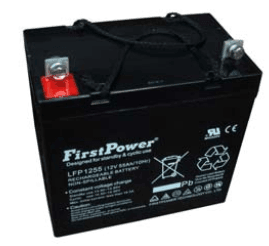 FirstPower Rechargeable FP LFP Sealed Lead Acid Battery SLA VRLA AGM - Buy Singapore