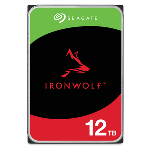 Seagate IRONWOLF 12TB NAS HDD 3.5" 7200RPM SATA 256MB -ST12000VN0008 (3 Years Manufacture Local Warranty In Singapore)