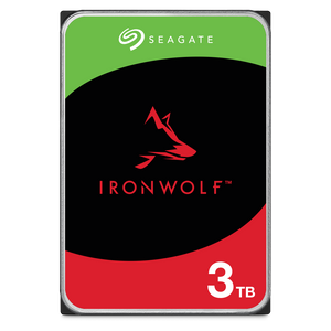 Seagate IRONWOLF 3TB NAS 3.5IN 6GB/S SATA 64MB ST3000VN006(3 Years Manufacture Local Warranty In Singapore)-EOL