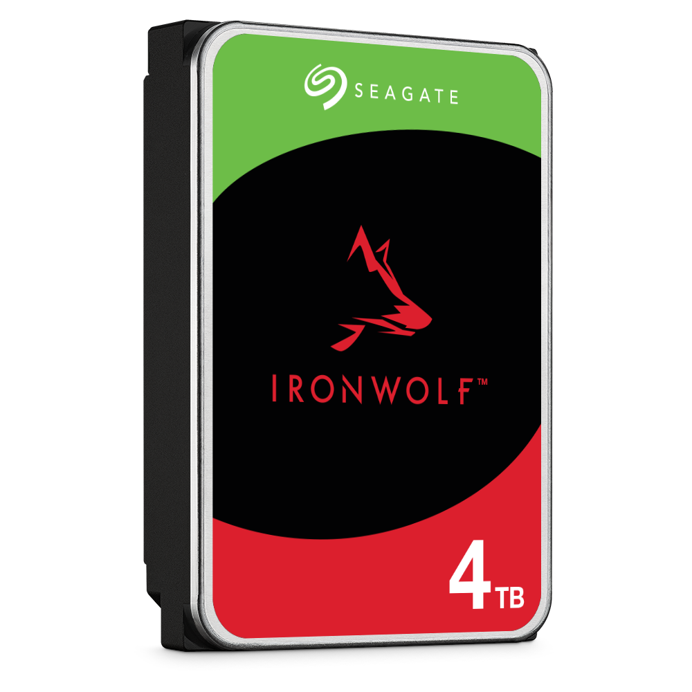 Seagate IRONWOLF 4TB NAS HDD 3.5" 5400RPM SATA 256MB- ST4000VN006 (3 Years Manufacture Local Warranty In Singapore)