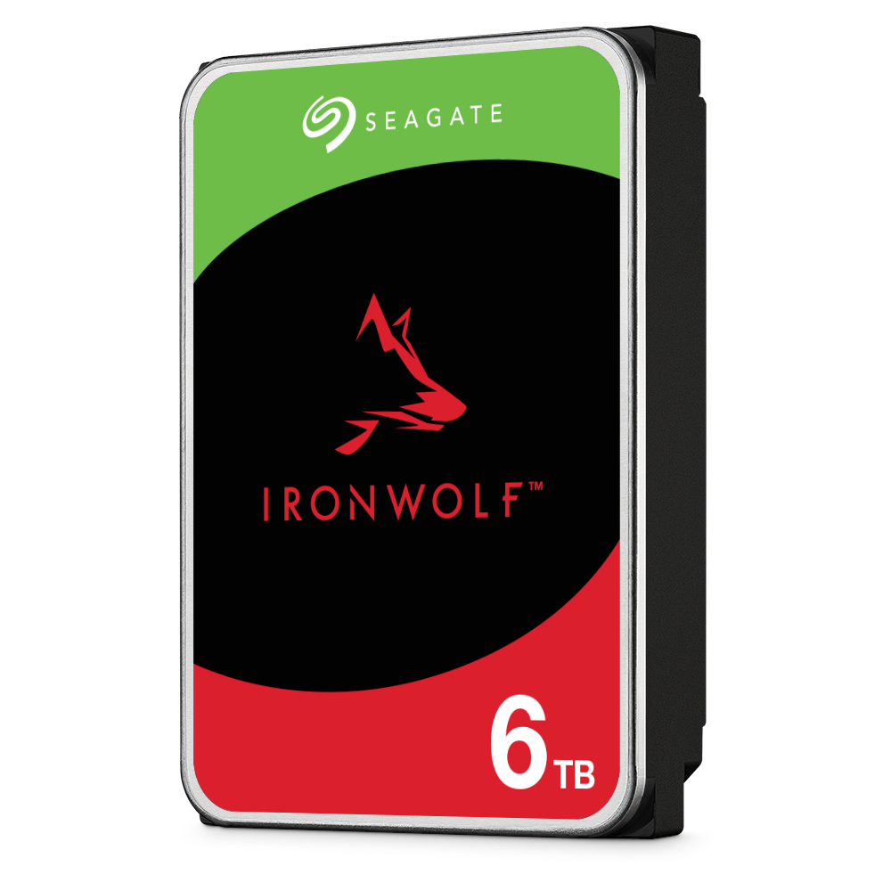 Seagate IRONWOLF 6TB NAS 3.5IN 6GB/S SATA 256MB ST6000VN001 (3 Years Manufacture Local Warranty In Singapore)-EOL