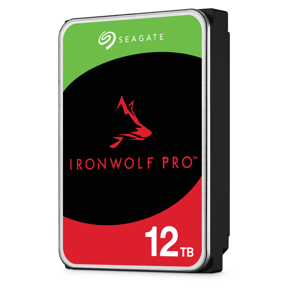 Seagate 12TB IRONWOLF PRO NAS HDD 3.5IN INTERNAL SATA 6GB/S 7200RPM 256MB CACHE  ST12000NE0008 (5 Years Manufacture Local Warranty In Singapore)- EOL