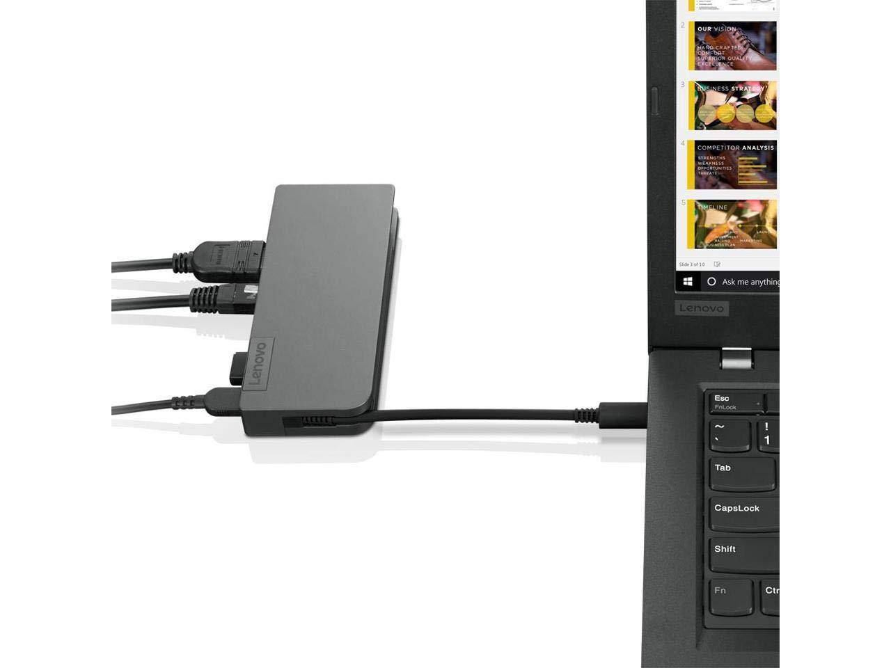 Lenovo Powered USB-C Travel Hub Dock (4X90S92381) - Buy Singapore