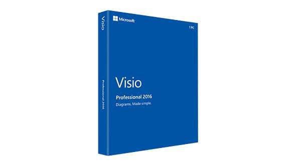 Microsoft Visio 2016 Professional (End of Life)  Microsoft  Business & Productivity Software Win-Pro Singapore.