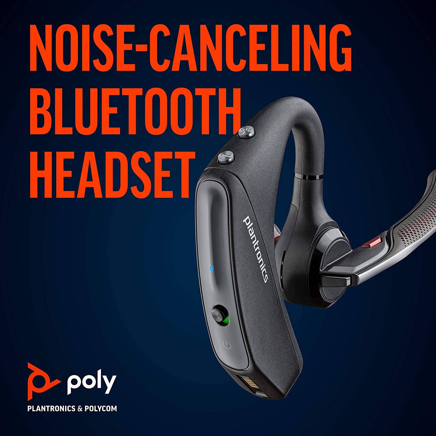 Poly (Plantronics) VOYAGER 5200 UC,B5200, Bluetooth Headset 206110-101 (2 Years Local Warranty Singapore) - Buy Singapore