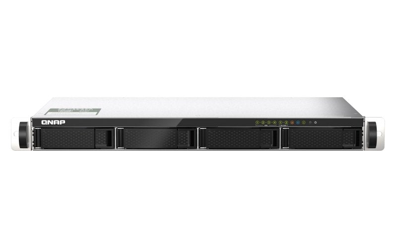 QNAP Short depth 1U rackmount 4-bay NAS M.2 NVMe SSD caching with 4GB RAM (QN-TS-435XeU-4G) (3 years Local Warranty in Singapore) - Win-Pro Consultancy Pte Ltd