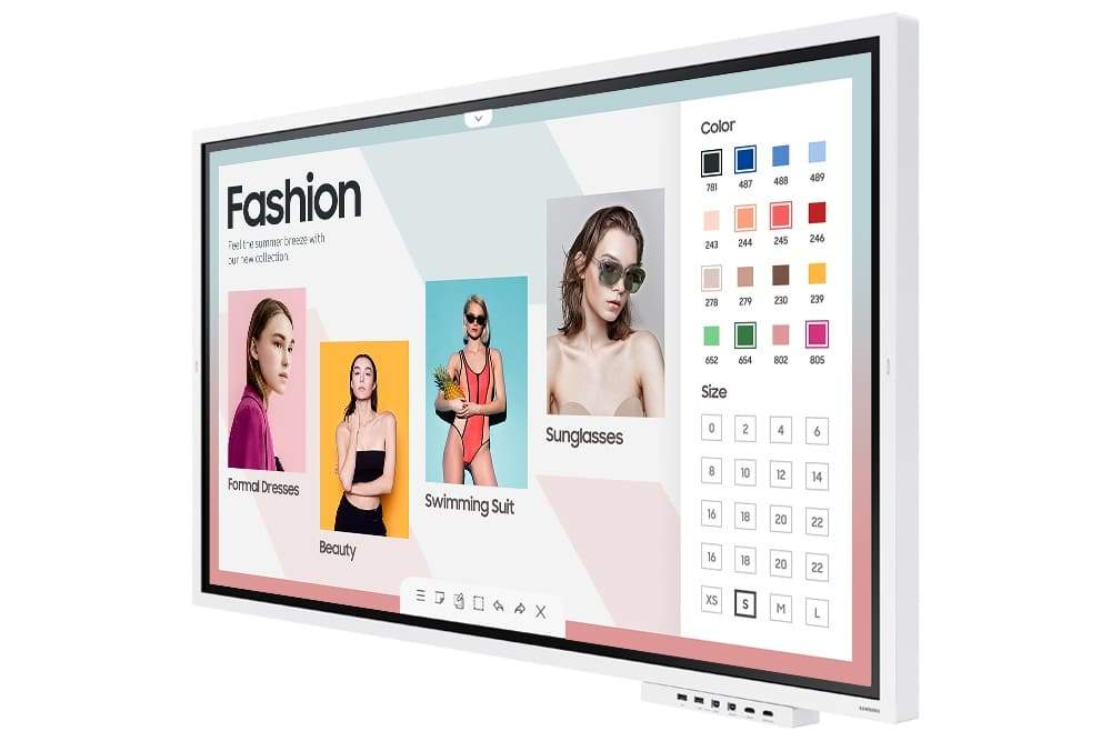 Samsung Flip 2 65" (WM65R) Digital Flipchart for Business - Buy Singapore