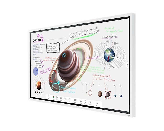 Samsung Flip PRO 65" (WM65B) Digital Flipchart for Business LH65WMBWBGCXXS - Win-Pro Consultancy Pte Ltd