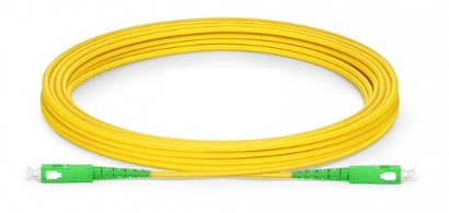 SC APC to SC APC Simplex OS2 Single Mode PVC (OFNR) 2.0mm Fiber Optic Patch Cable (for NetLink Trust, OpenNet, SingNet, Starhub, MyRepublic, LGA, ViewQwest, WhizComms) - Buy Singapore