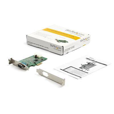 Startech 1-port PCI Express RS232 Serial 16950 UART PCIe Host Controller Adapter Card Low Profile PEX1S953LP (Lifetime Local Warranty in Singapore) - Buy Singapore