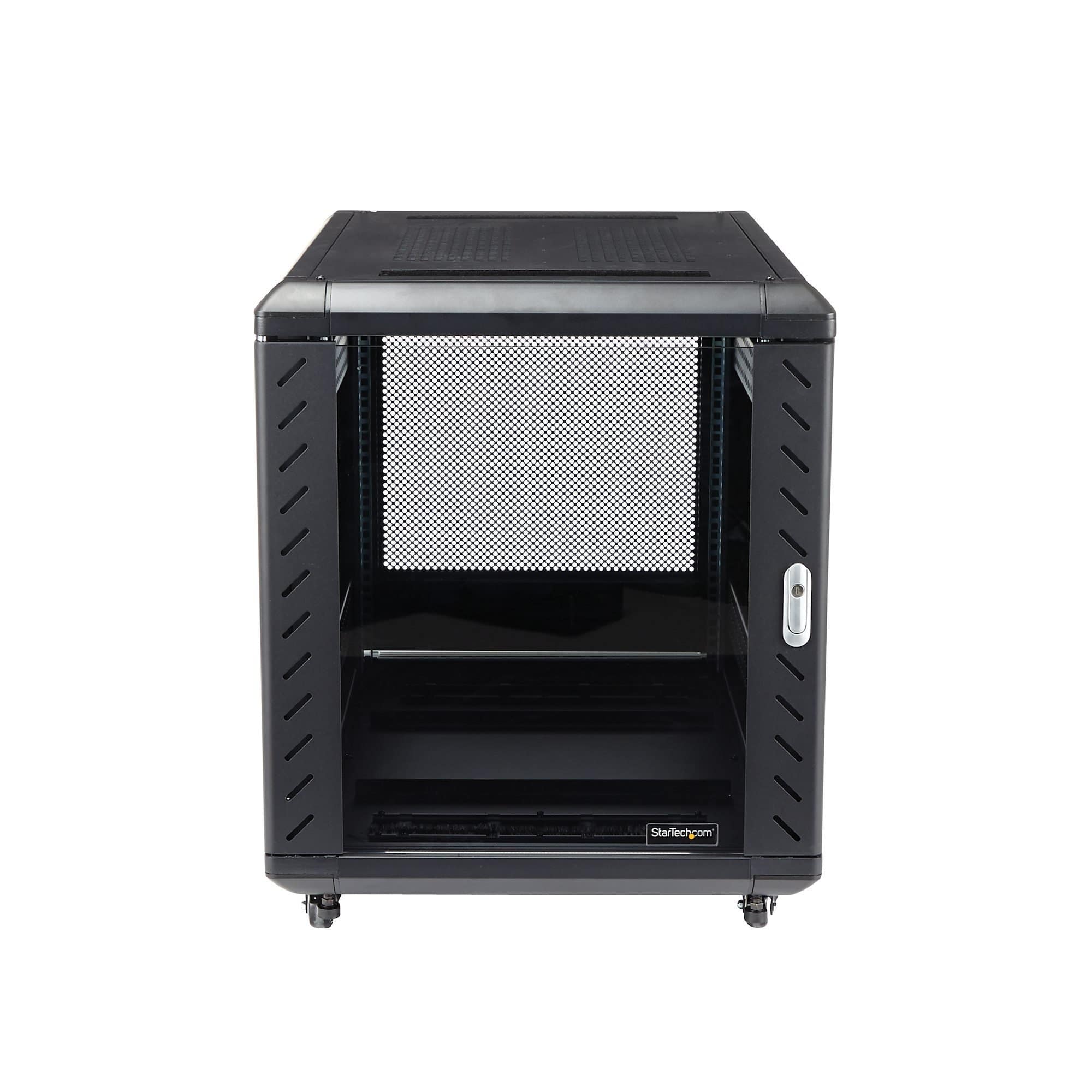 Startech 12U Knock-Down Server Rack Cabinet with Casters 29in Depth RK1236BKF - Buy Singapore