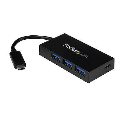 StarTech 4-Port USB-C Hub - USB-C to 1x USB-C and 3x USB-A - USB 3.0 Hub HB30C3A1CFB - Buy Singapore