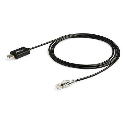 StarTech 6 ft. (1.8 m) Cisco USB Console Cable - USB to RJ45 ICUSBROLLOVR (2 years Local Warranty in Singapore) - Buy Singapore