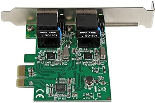 StarTech DUAL PORT GIGABIT PCI EXPRESS SERVER NETWORK ADAPTER CARD - PCIE GIGABIT NIC(ST1000SPEXD4) - Win-Pro Consultancy Pte Ltd