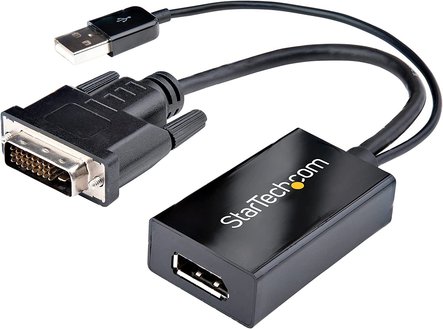 StarTech DVI TO DISPLAYPORT ADAPTER - USB POWER(DVI2DP2) - Win-Pro Consultancy Pte Ltd