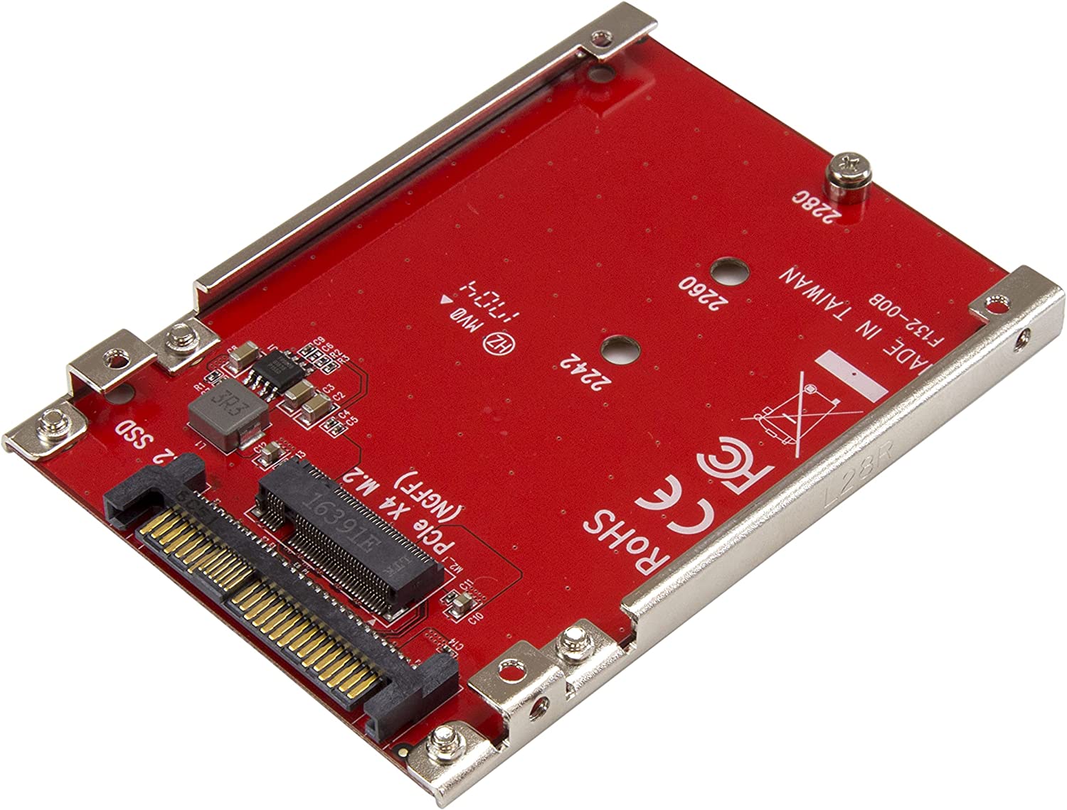 StarTech M.2 TO U.2 ADAPTER - M.2 DRIVE TO U.2 (U2M2E125) - Win-Pro Consultancy Pte Ltd